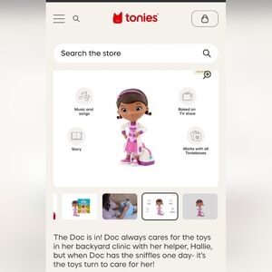Disney Doc McStuffins Tonie
